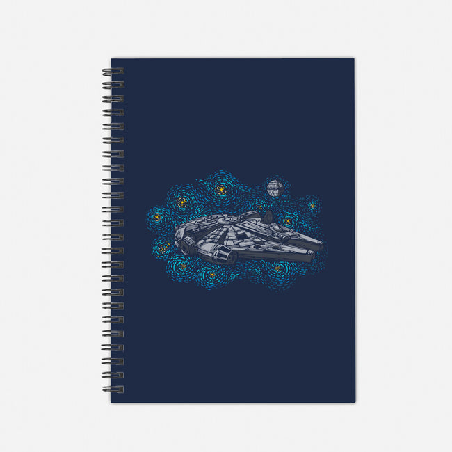 Rebel Starry Night-None-Dot Grid-Notebook-sebasebi