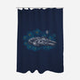 Rebel Starry Night-None-Polyester-Shower Curtain-sebasebi