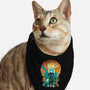 Ukiyo E Hero Landscape-Cat-Bandana-Pet Collar-dandingeroz