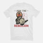 Join The Cat Rebellion-Womens-Fitted-Tee-gorillafamstudio