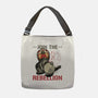 Join The Cat Rebellion-None-Adjustable Tote-Bag-gorillafamstudio