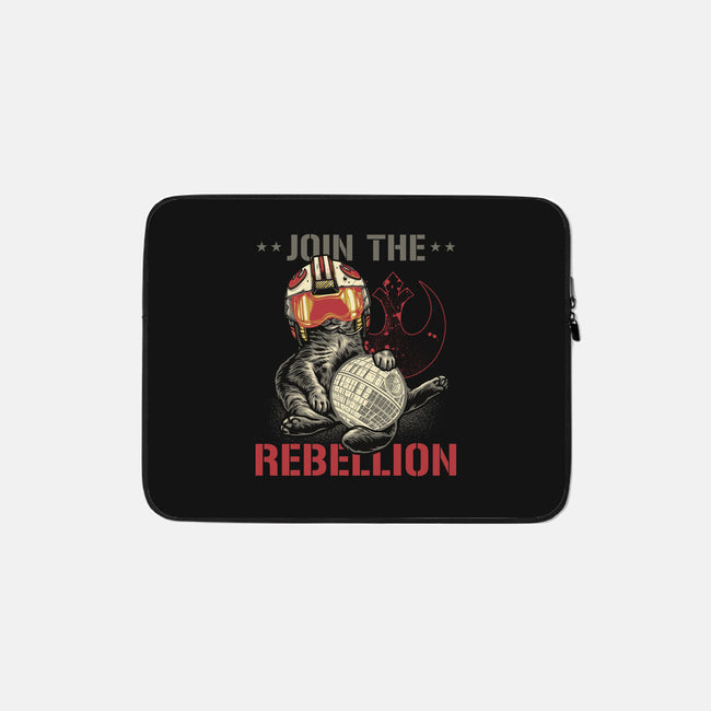 Join The Cat Rebellion-None-Zippered-Laptop Sleeve-gorillafamstudio