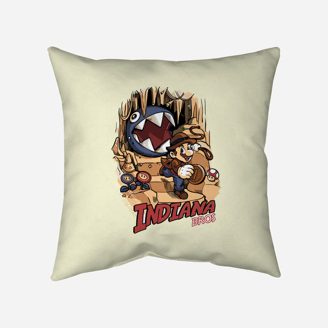 Indiana Bros-None-Removable Cover w Insert-Throw Pillow-Planet of Tees
