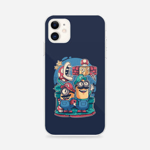 The Super Minion Bros-iPhone-Snap-Phone Case-Planet of Tees