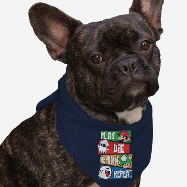 Gamer's Life-Dog-Bandana-Pet Collar-turborat14