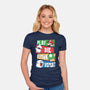 Gamer's Life-Womens-Fitted-Tee-turborat14