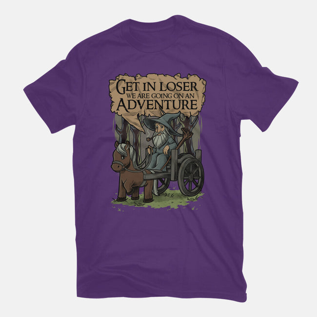 Medieval Wizard Adventure-Womens-Fitted-Tee-Studio Mootant