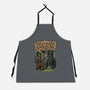 Medieval Wizard Adventure-Unisex-Kitchen-Apron-Studio Mootant