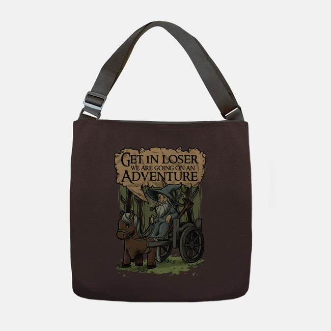 Medieval Wizard Adventure-None-Adjustable Tote-Bag-Studio Mootant