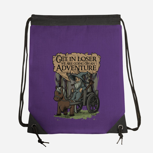 Medieval Wizard Adventure-None-Drawstring-Bag-Studio Mootant