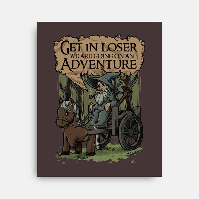 Medieval Wizard Adventure-None-Stretched-Canvas-Studio Mootant
