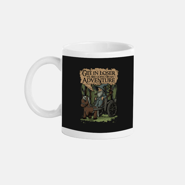 Medieval Wizard Adventure-None-Mug-Drinkware-Studio Mootant