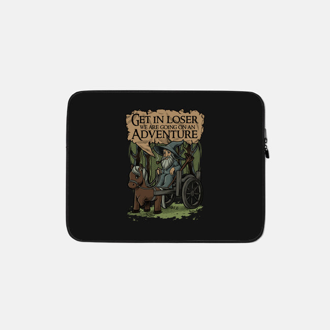 Medieval Wizard Adventure-None-Zippered-Laptop Sleeve-Studio Mootant