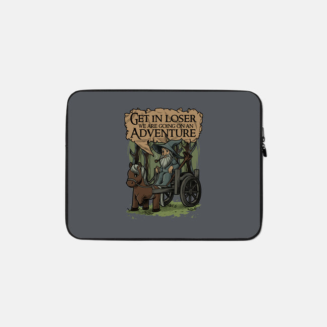 Medieval Wizard Adventure-None-Zippered-Laptop Sleeve-Studio Mootant