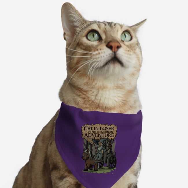 Medieval Wizard Adventure-Cat-Adjustable-Pet Collar-Studio Mootant