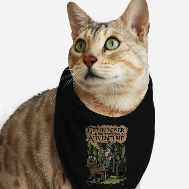 Medieval Wizard Adventure-Cat-Bandana-Pet Collar-Studio Mootant