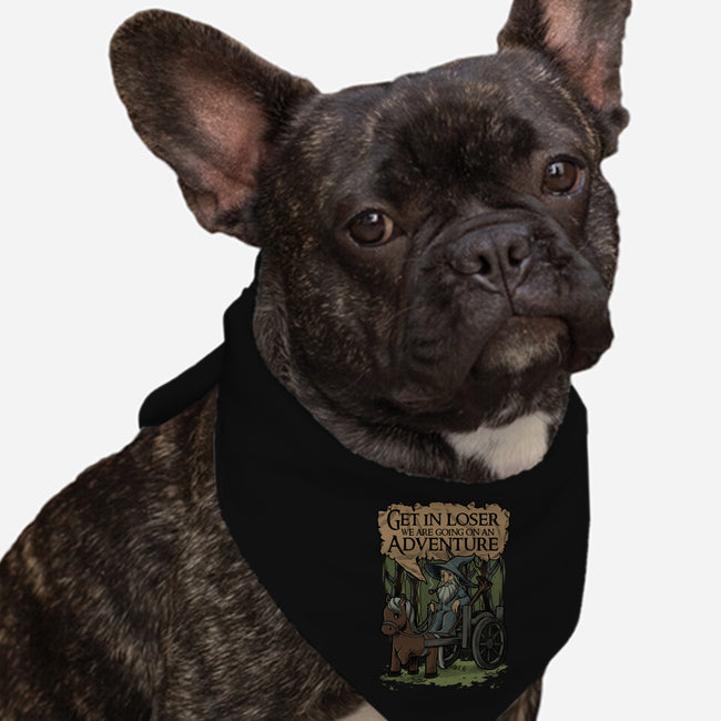 Medieval Wizard Adventure-Dog-Bandana-Pet Collar-Studio Mootant