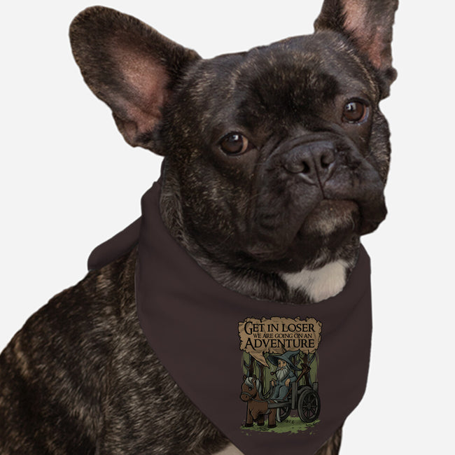 Medieval Wizard Adventure-Dog-Bandana-Pet Collar-Studio Mootant