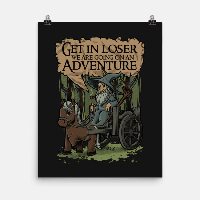 Medieval Wizard Adventure-None-Matte-Poster-Studio Mootant