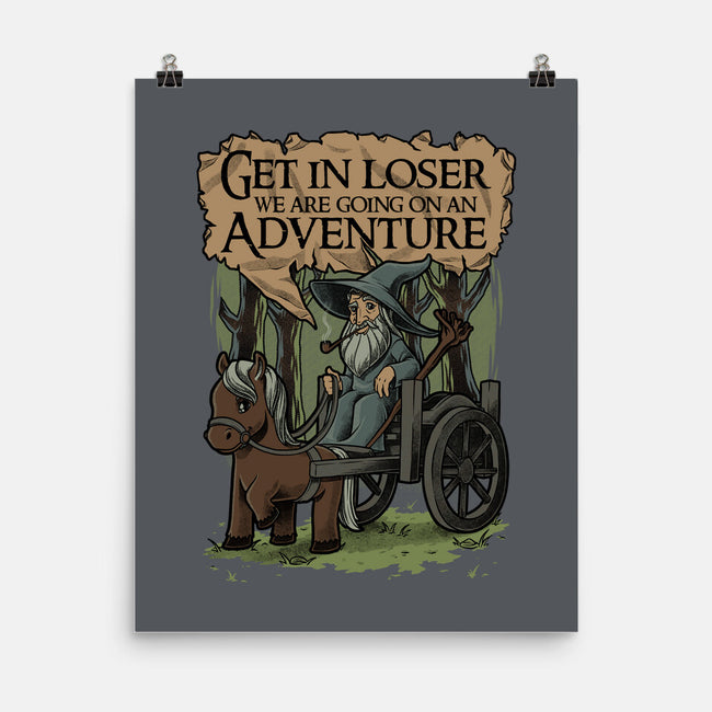 Medieval Wizard Adventure-None-Matte-Poster-Studio Mootant