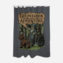 Medieval Wizard Adventure-None-Polyester-Shower Curtain-Studio Mootant