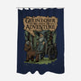 Medieval Wizard Adventure-None-Polyester-Shower Curtain-Studio Mootant