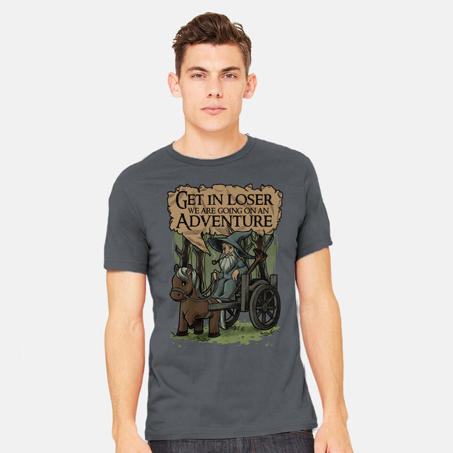 Medieval Wizard Adventure-Mens-Heavyweight-Tee-Studio Mootant