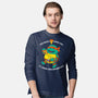 Too Much Pizza Pie-Mens-Long Sleeved-Tee-krisren28