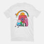 Adventure House-Womens-Fitted-Tee-turborat14