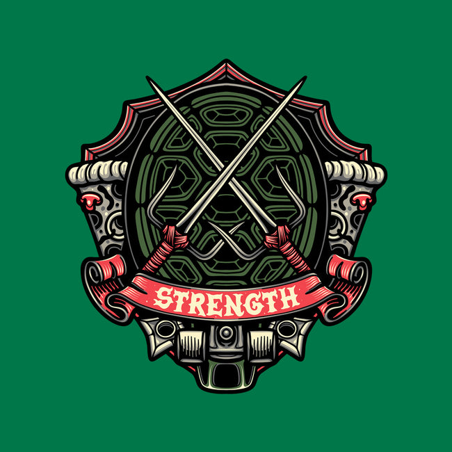 Red Ninja Strength-Mens-Basic-Tee-gorillafamstudio
