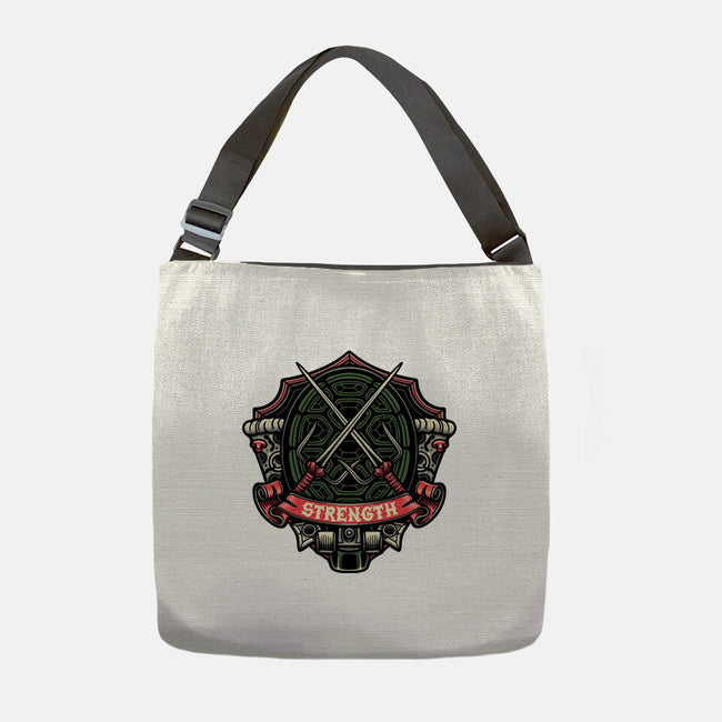 Red Ninja Strength-None-Adjustable Tote-Bag-gorillafamstudio