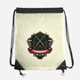 Red Ninja Strength-None-Drawstring-Bag-gorillafamstudio