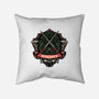 Red Ninja Strength-None-Non-Removable Cover w Insert-Throw Pillow-gorillafamstudio