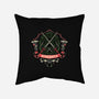 Red Ninja Strength-None-Removable Cover w Insert-Throw Pillow-gorillafamstudio