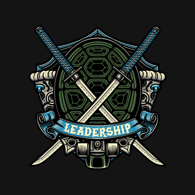 Blue Ninja Leader-Unisex-Basic-Tee-gorillafamstudio