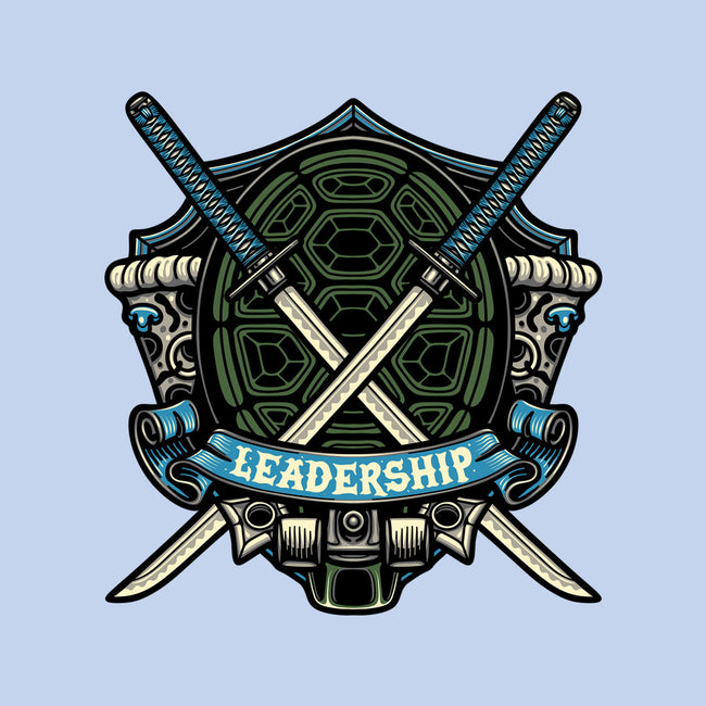 Blue Ninja Leader-Unisex-Basic-Tee-gorillafamstudio