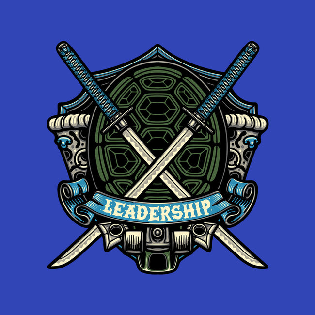 Blue Ninja Leader-None-Glossy-Sticker-gorillafamstudio