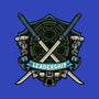 Blue Ninja Leader-None-Dot Grid-Notebook-gorillafamstudio