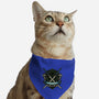 Blue Ninja Leader-Cat-Adjustable-Pet Collar-gorillafamstudio