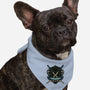 Blue Ninja Leader-Dog-Bandana-Pet Collar-gorillafamstudio