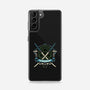 Blue Ninja Leader-Samsung-Snap-Phone Case-gorillafamstudio