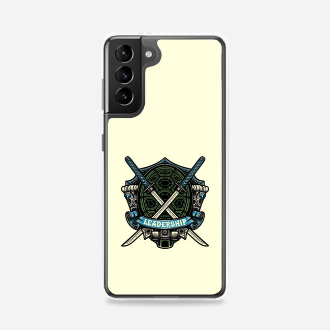 Blue Ninja Leader-Samsung-Snap-Phone Case-gorillafamstudio