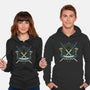 Blue Ninja Leader-Unisex-Pullover-Sweatshirt-gorillafamstudio