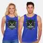 Blue Ninja Leader-Unisex-Basic-Tank-gorillafamstudio