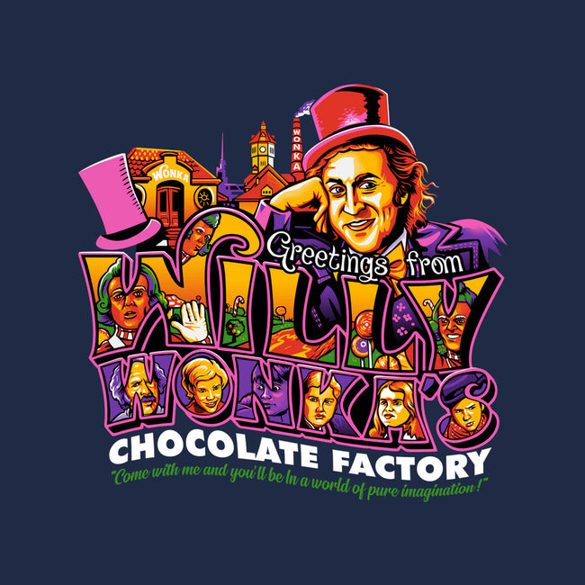 Greetings From The Chocolate Factory-Youth-Basic-Tee-goodidearyan