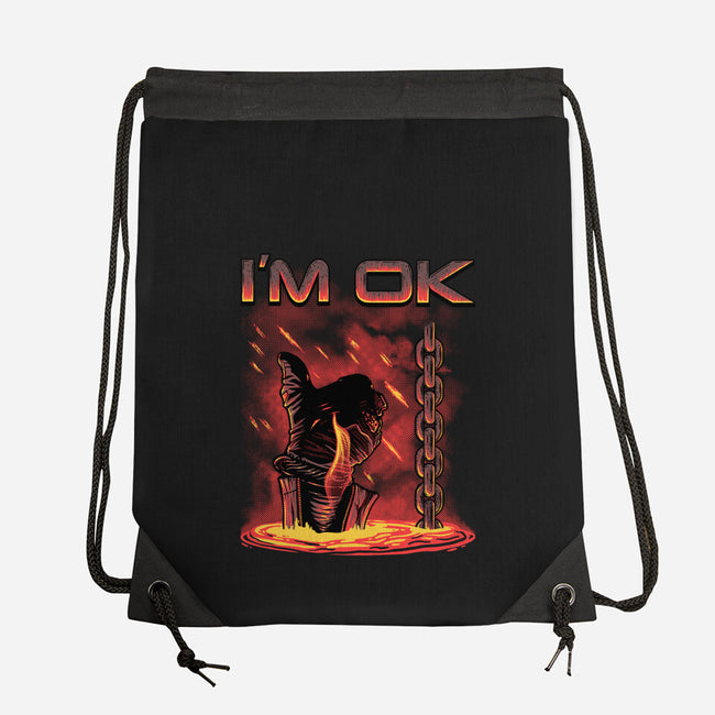 Trust Me I Am Ok-None-Drawstring-Bag-Tronyx79