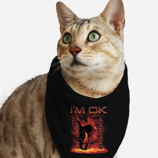 Trust Me I Am Ok-Cat-Bandana-Pet Collar-Tronyx79