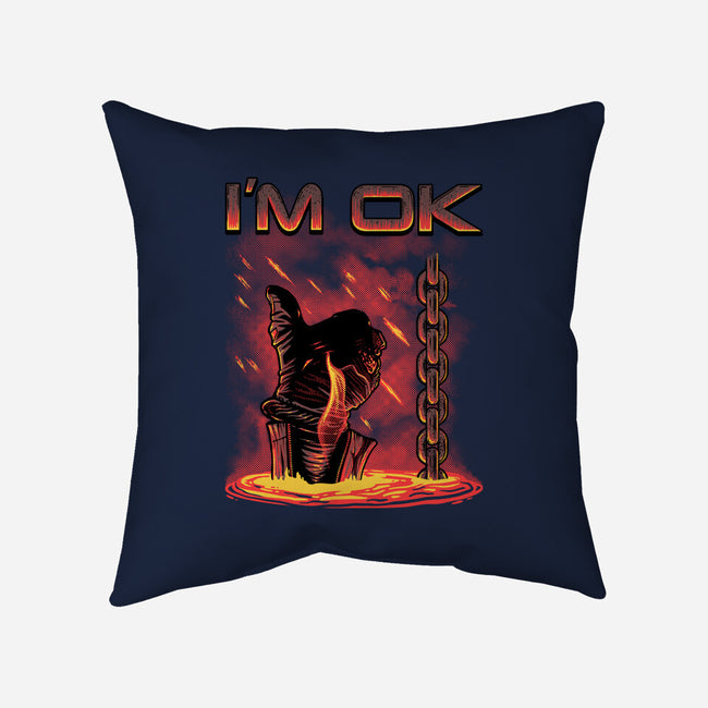 Trust Me I Am Ok-None-Non-Removable Cover w Insert-Throw Pillow-Tronyx79