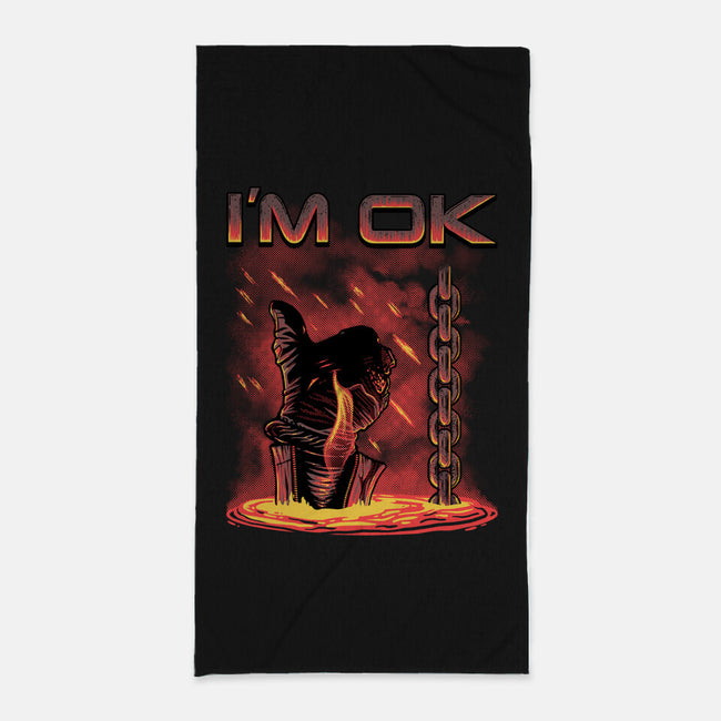 Trust Me I Am Ok-None-Beach-Towel-Tronyx79