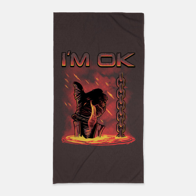 Trust Me I Am Ok-None-Beach-Towel-Tronyx79